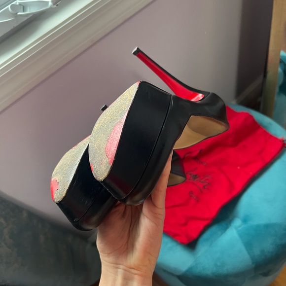 Christian Louboutin Bianca 120 Leather Pumps - Picture 9 of 10